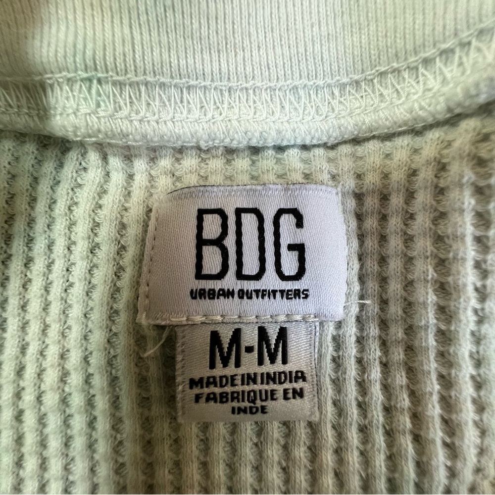 BDG Blue Marni Muscle Tank Top Urban Outfitters Sleeveless Light Blue Medium M - Picture 8 of 11